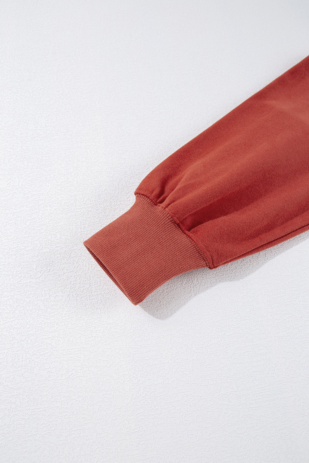 Red Clay Drop Shoulder Pocketed Baggy Drawstring Hoodie-Chaelisa's New Jammies