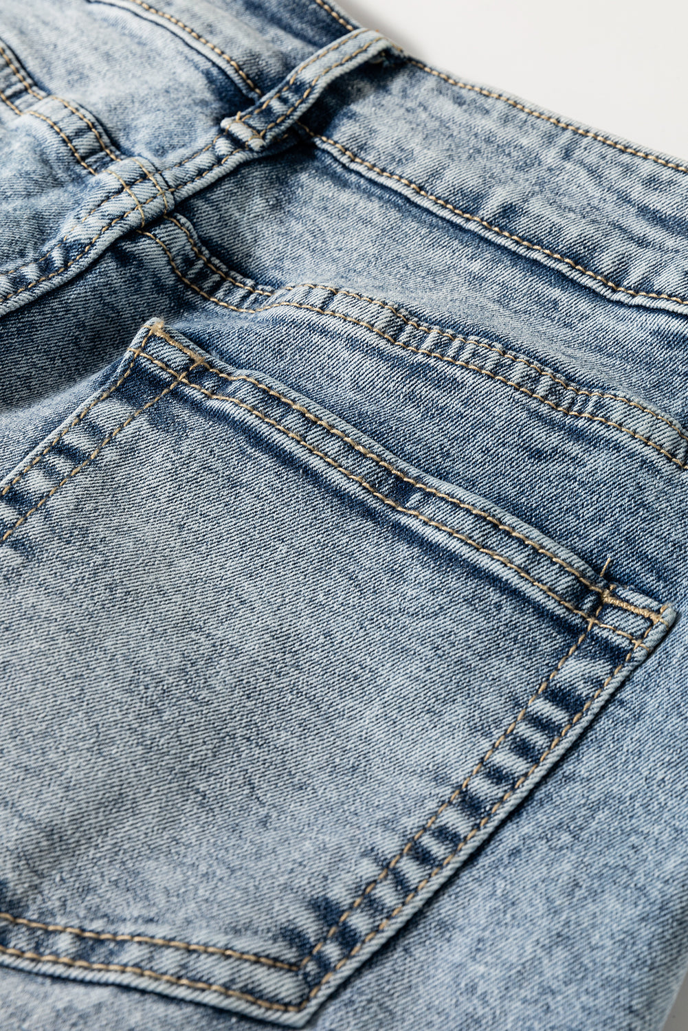 Myosotis High Rise Button Zip Fly Medium Wash Jeans-Chaelisa's New Jammies