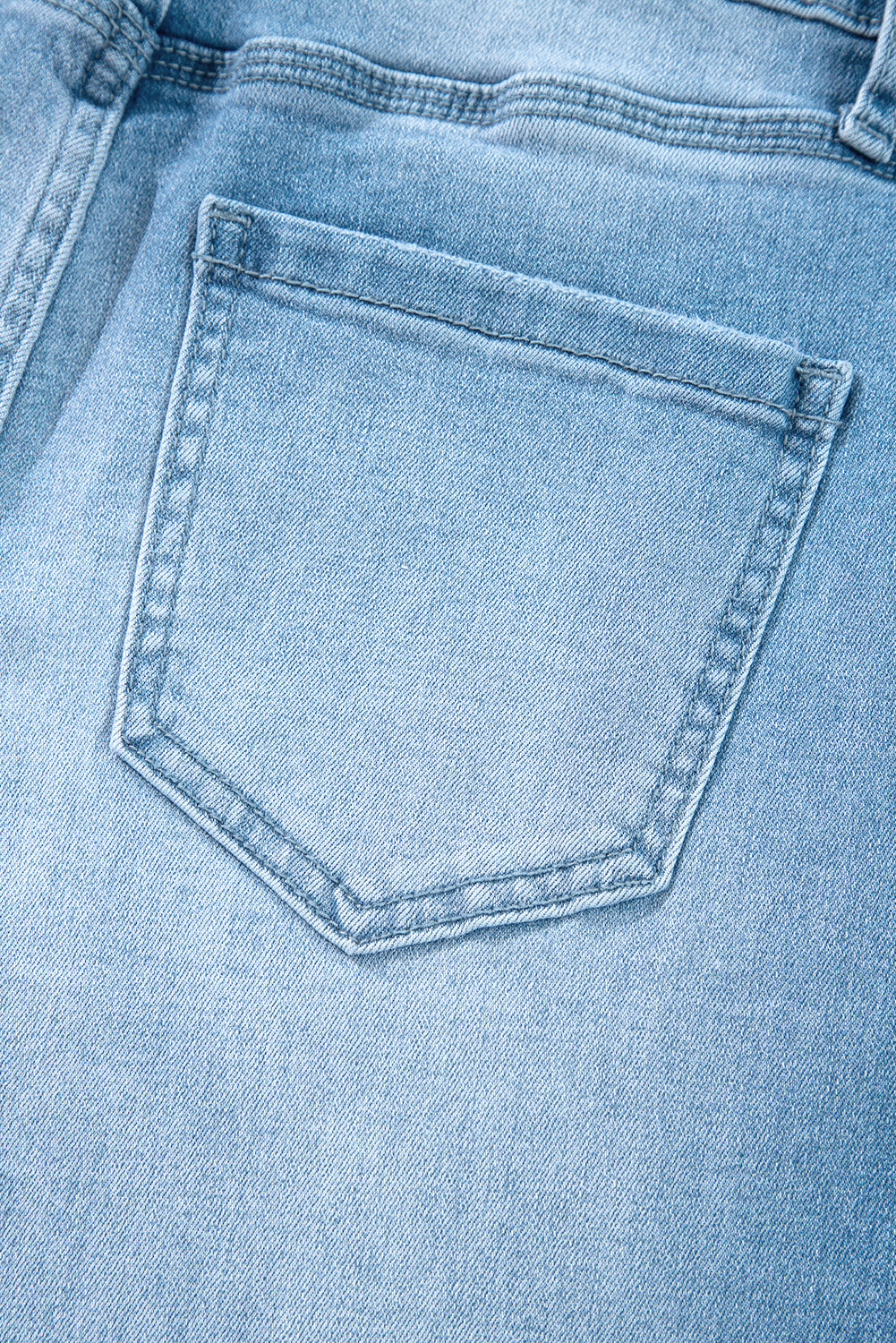 Myosotis High Rise Shift Slit Leg Straight Jeans-Chaelisa's New Jammies