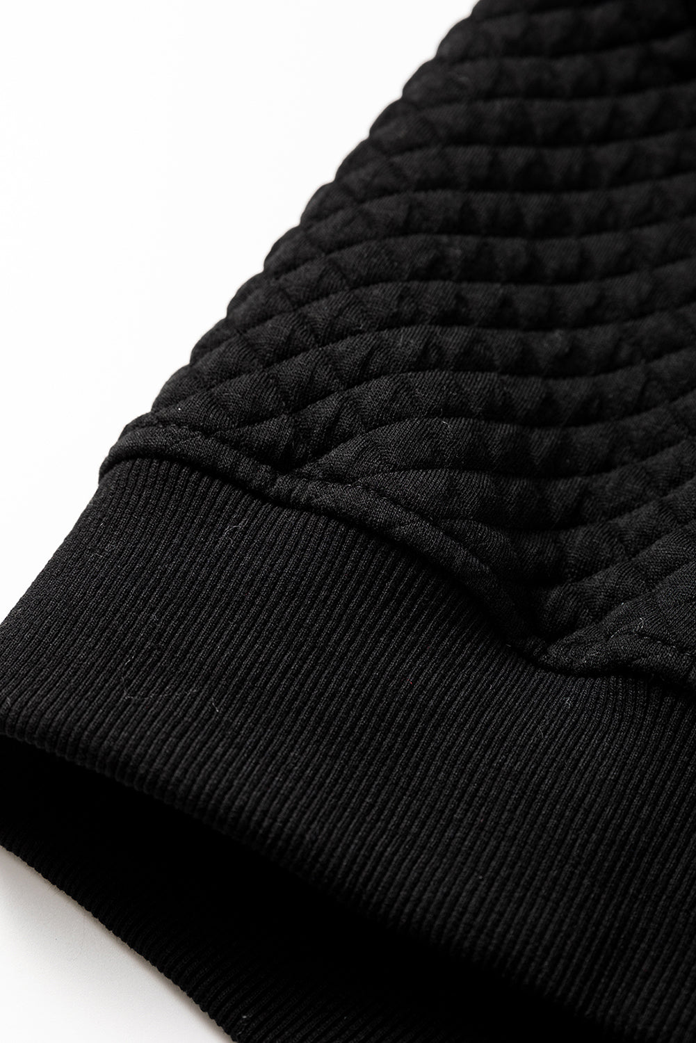 Black Quilted Side Pockets Zipper Hooded Jacket-Chaelisa's New Jammies