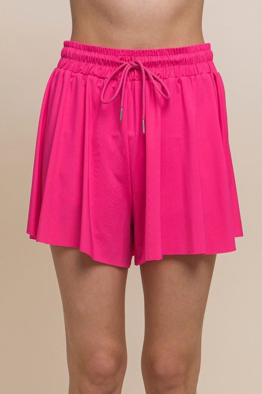 Activewear Two In One Drawstring Shorts - Chaelisa's New Jammies