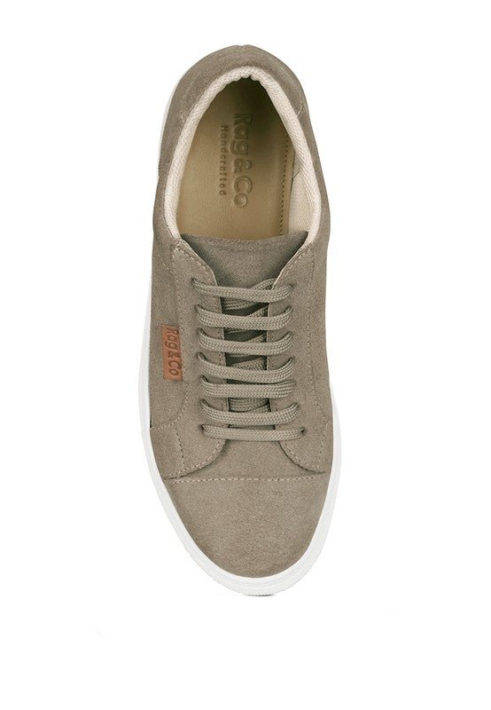 ASHFORD FINE SUEDE HANDCRAFTED SNEAKERS - Chaelisa's New Jammies