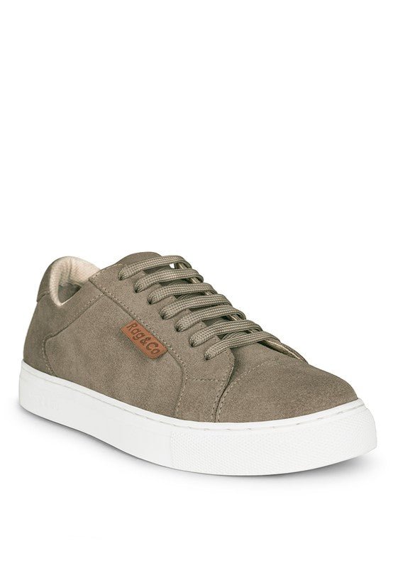 ASHFORD FINE SUEDE HANDCRAFTED SNEAKERS - Chaelisa's New Jammies
