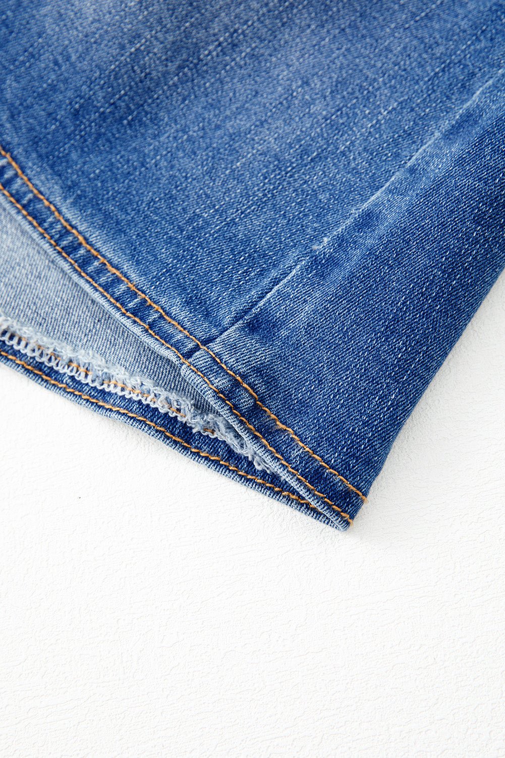 Ashleigh Blue Wrapped Crossed Waist Denim Mini Skirt - Chaelisa's New Jammies