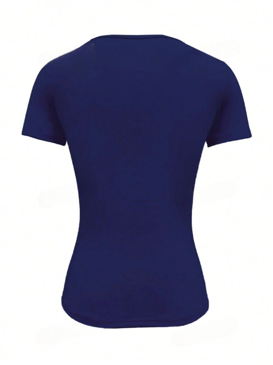 Round Neck Short Sleeve T-Shirt-Chaelisa's New Jammies