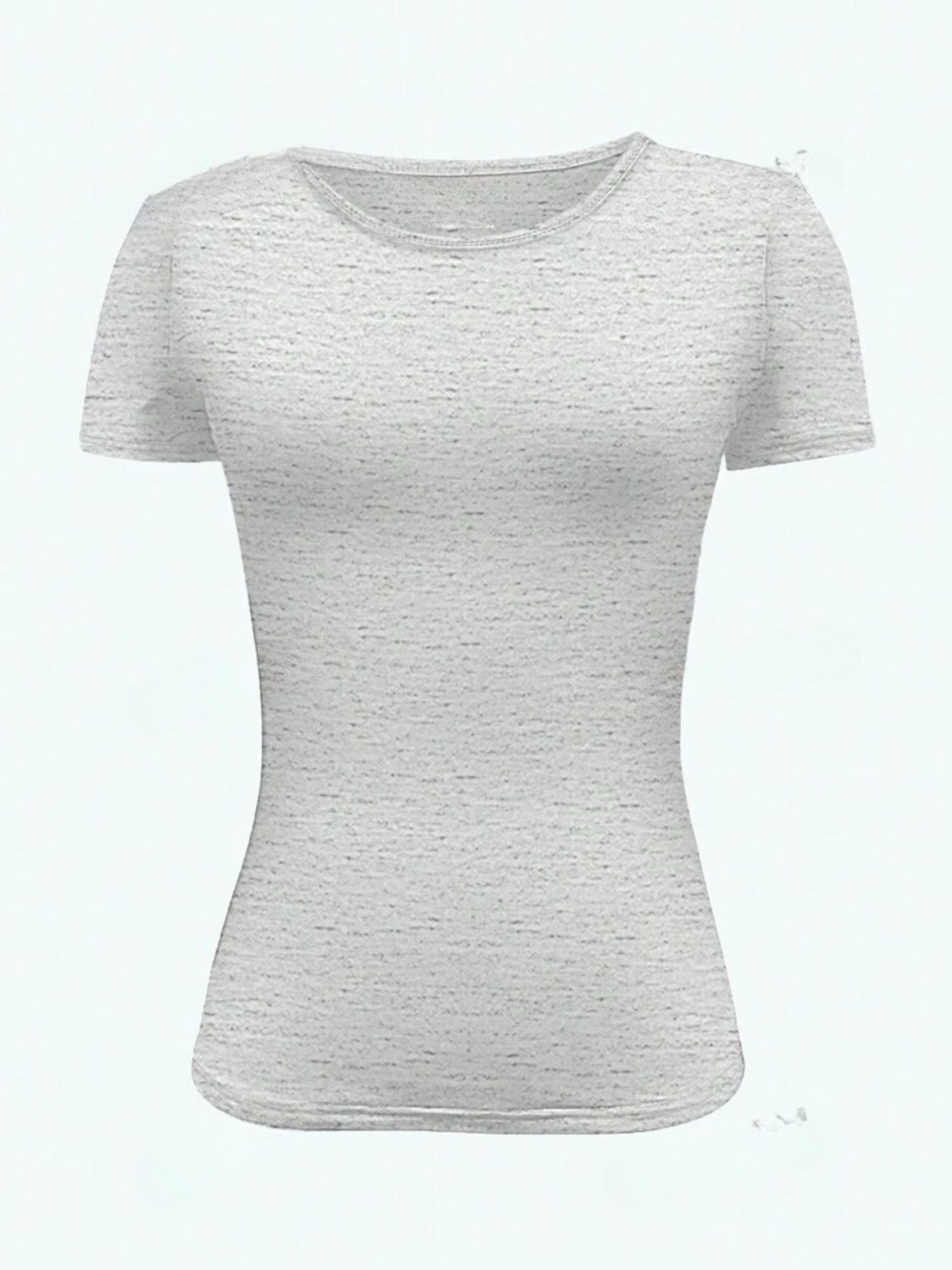 Round Neck Short Sleeve T-Shirt-Chaelisa's New Jammies