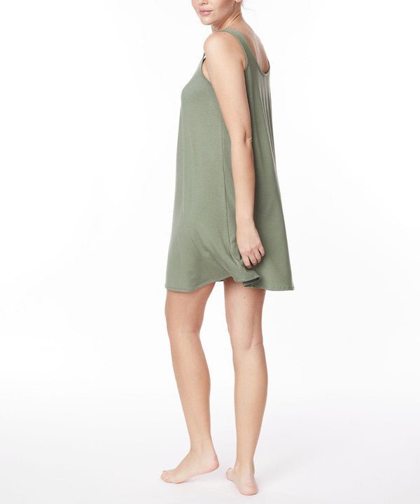 BAMBOO PAJAMA CAMI DRESS - Chaelisa's New Jammies