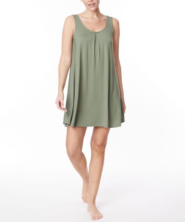 BAMBOO PAJAMA CAMI DRESS - Chaelisa's New Jammies