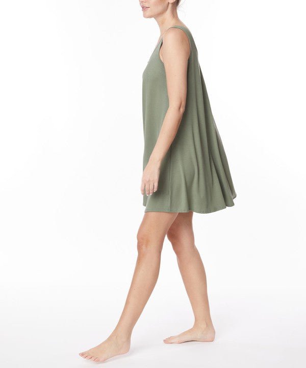 BAMBOO PAJAMA CAMI DRESS - Chaelisa's New Jammies