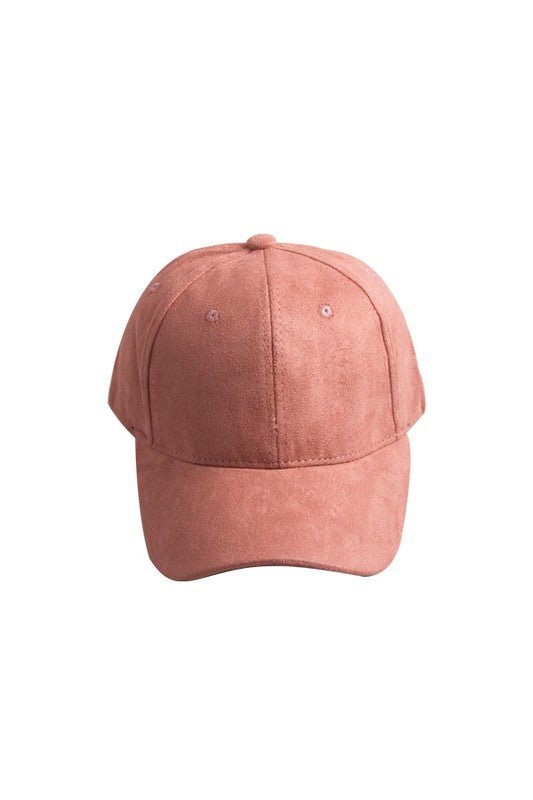 BASIC SUEDE BALL CAP - Chaelisa's New Jammies