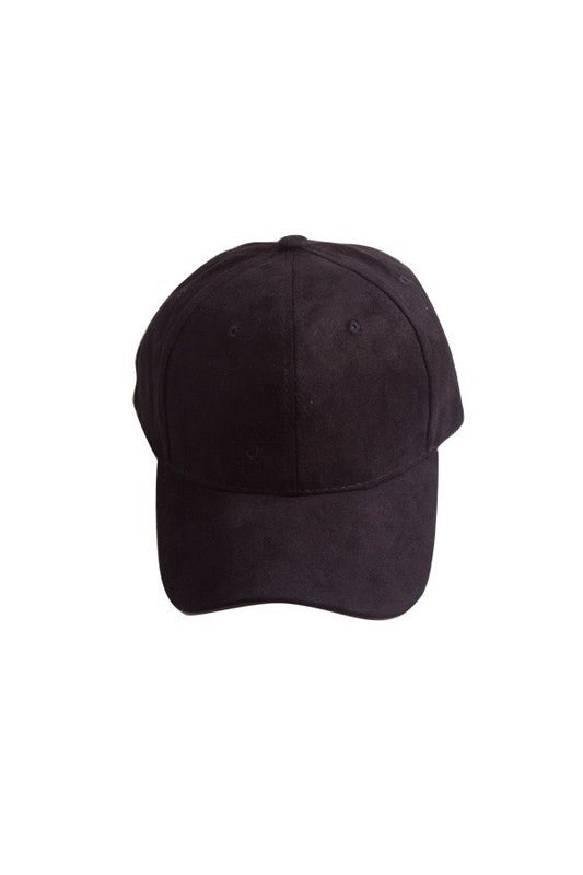 BASIC SUEDE BALL CAP - Chaelisa's New Jammies