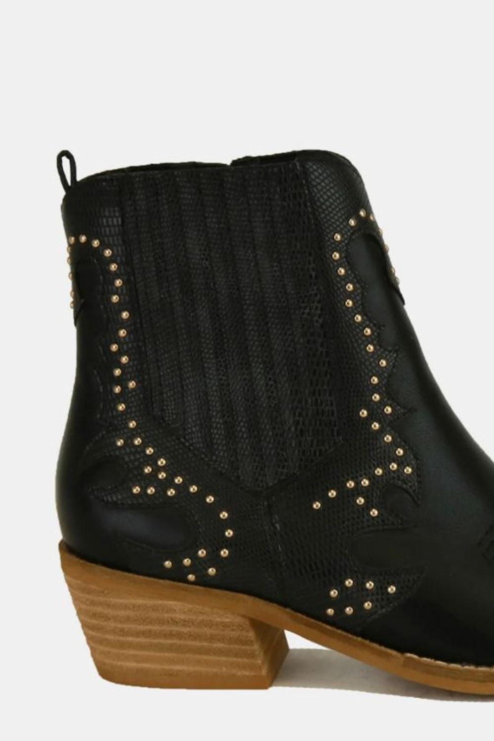 Beast Fashion Studded Detail Point Toe Boots-Chaelisa's New Jammies