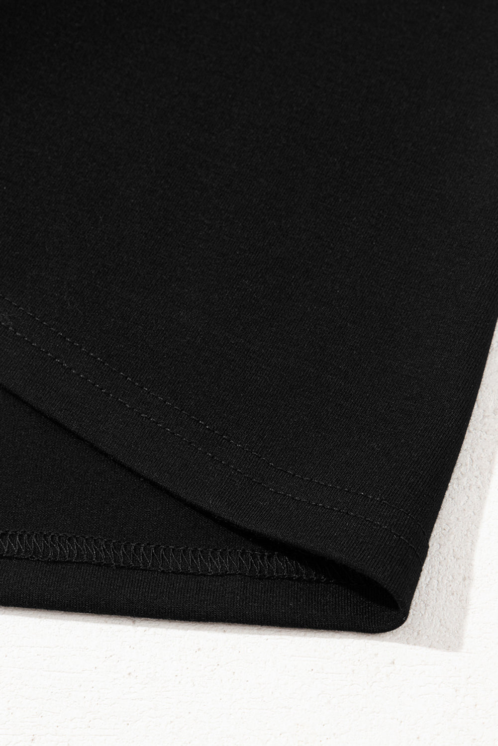 Black Crisscross V Neck Butterfly Sleeve T Shirt - Chaelisa's New Jammies