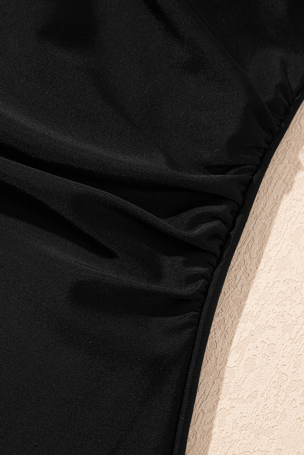 Black Cut out Twist Bowknot Backless One Piece Swimsuit - Chaelisa's New Jammies