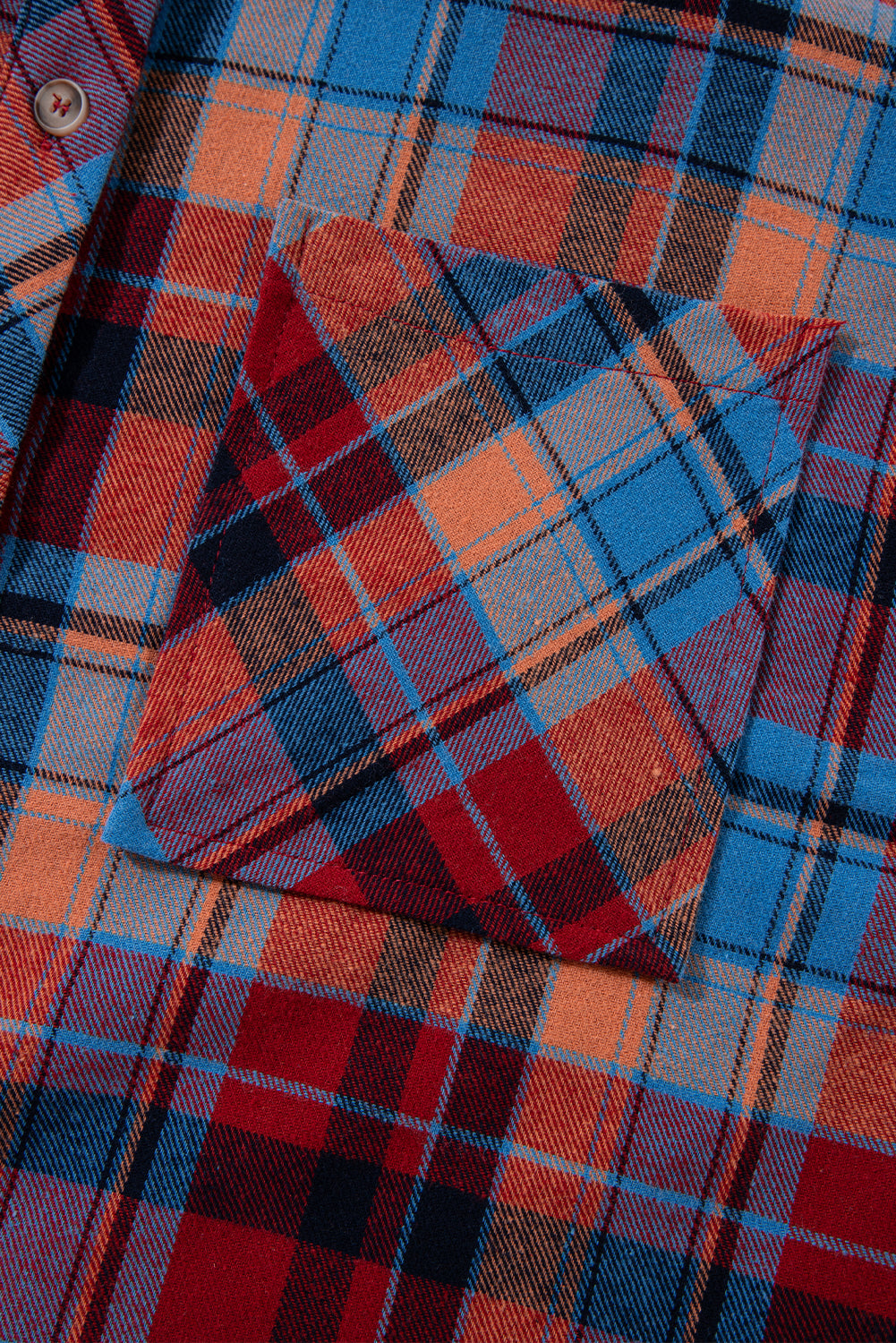 Red Plaid Print Loose Vintage Shirt-Chaelisa's New Jammies