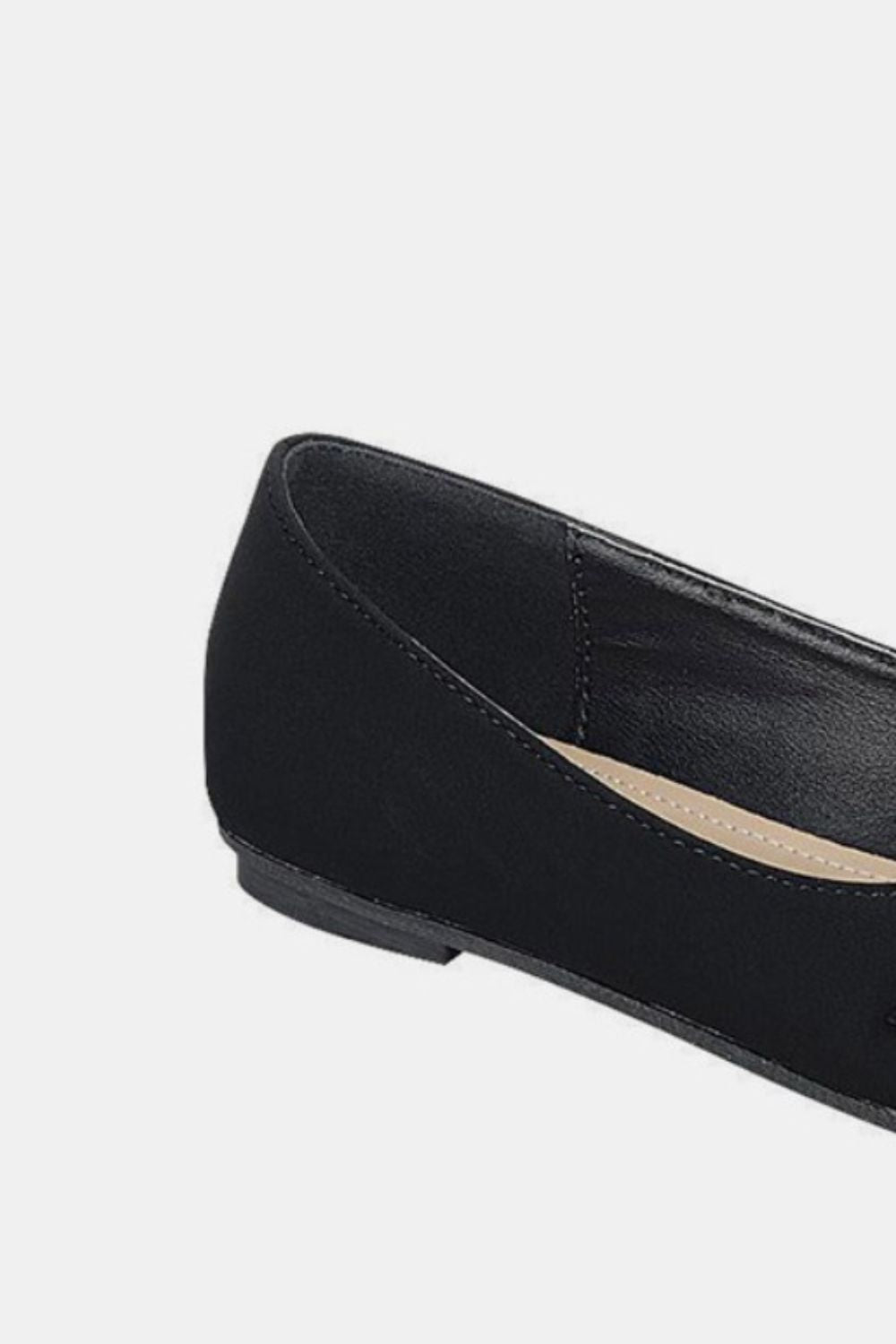 Forever Link Slip On Rhinestone Buckle Ballet Flats-Chaelisa's New Jammies