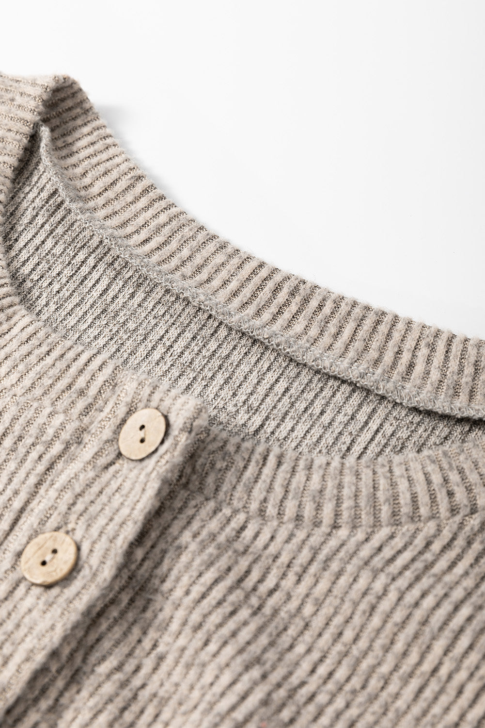 Jet Stream Color Contrast Ribbed Loose Fit Long Sleeve Top-Chaelisa's New Jammies