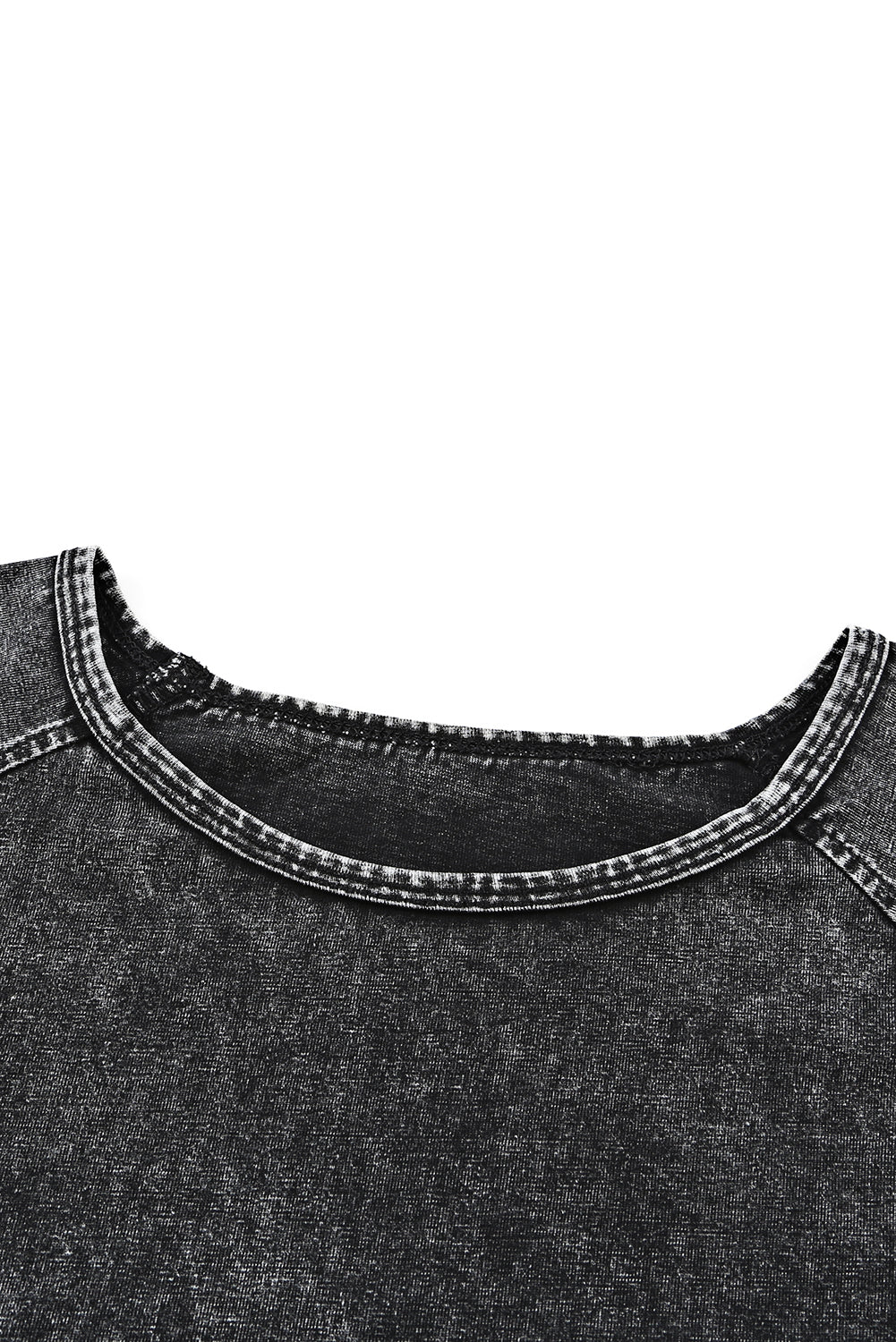 Black Acid Washed Short Lounge Set-Chaelisa's New Jammies
