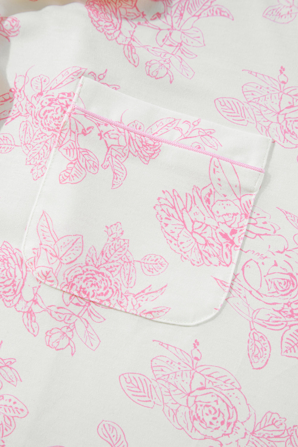 Pink Floral Long Sleeve and Pants Pajamas Set-Chaelisa's New Jammies