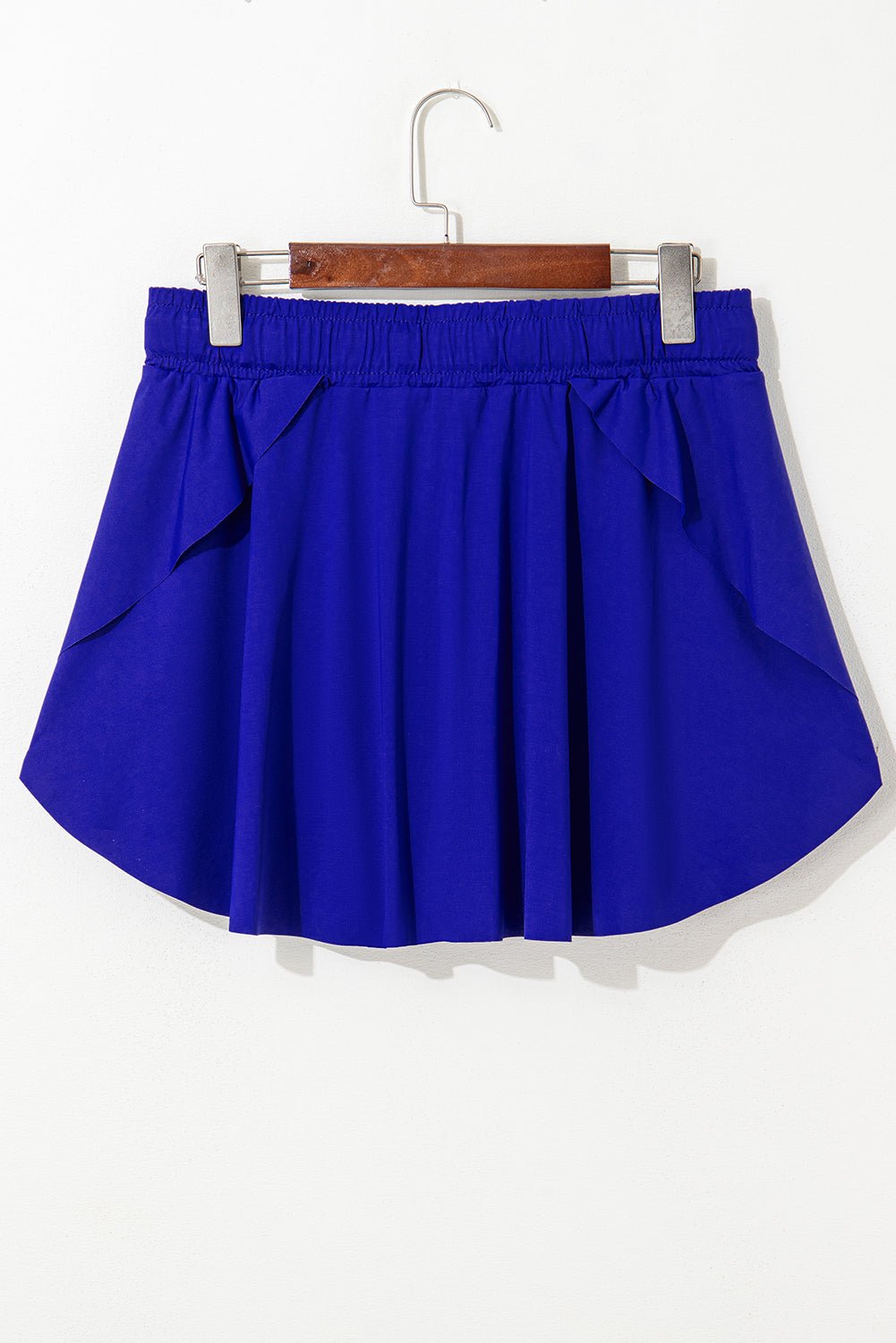 Dark Blue Drawstring High Waist Lined Tennis Skorts - Chaelisa's New Jammies