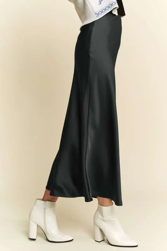 Davi & Dani High Waist Midi Skirt - Chaelisa's New Jammies