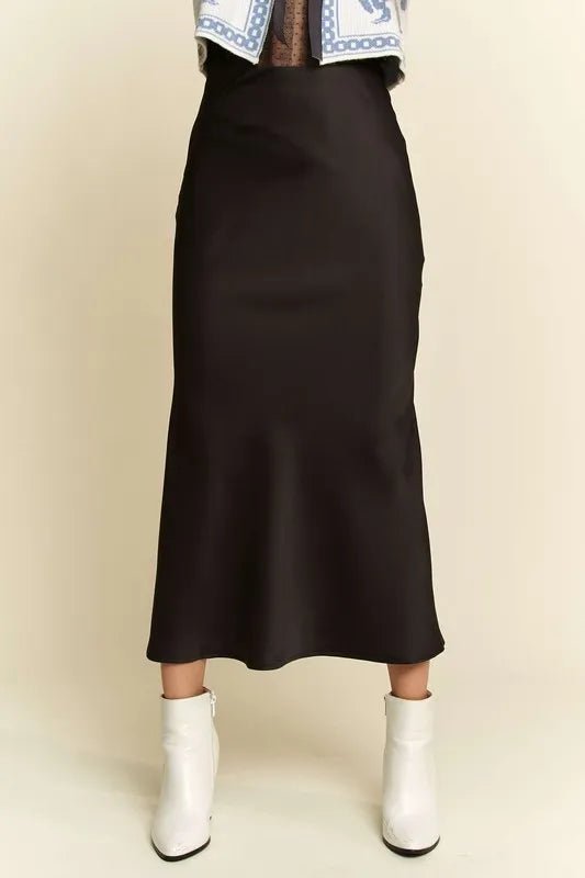 Davi & Dani High Waist Midi Skirt - Chaelisa's New Jammies