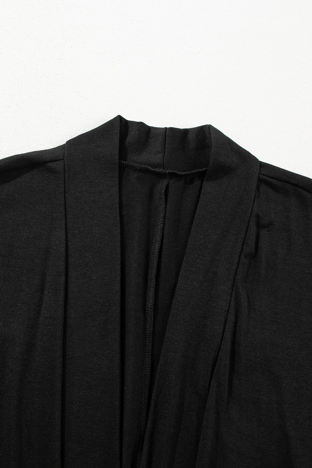 Black Split Long Cardigan and Skinny Pants Lounge Set-Chaelisa's New Jammies