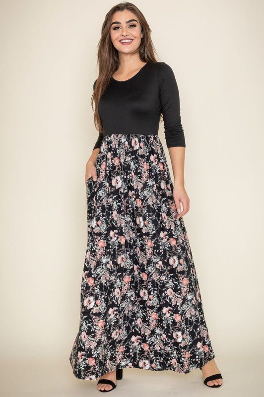 Ditsy Floral Maxi Dress - Chaelisa's New Jammies