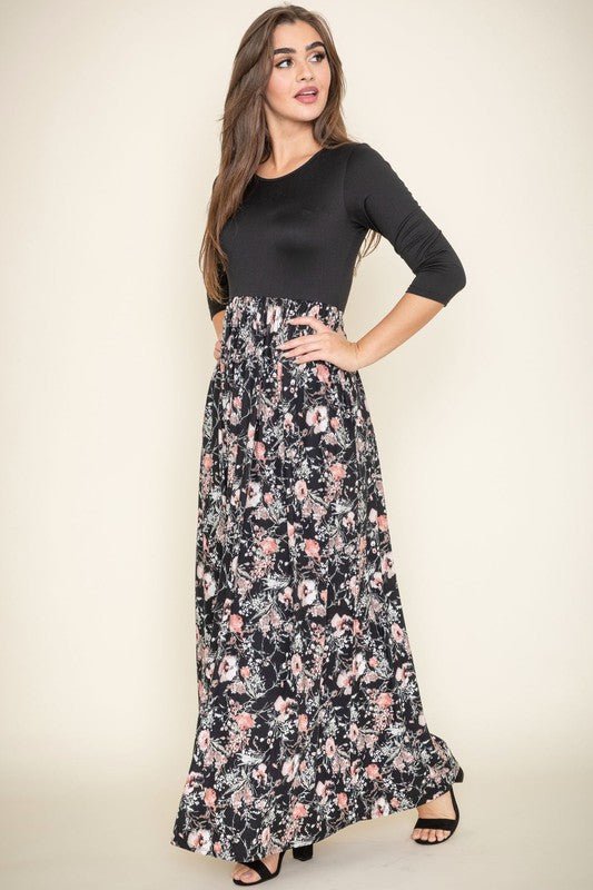 Ditsy Floral Maxi Dress - Chaelisa's New Jammies