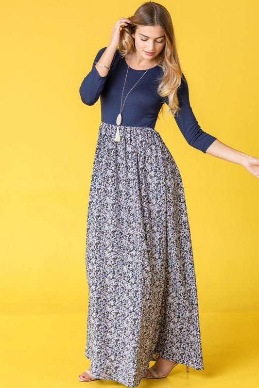 Ditsy Floral Maxi Dress - Chaelisa's New Jammies