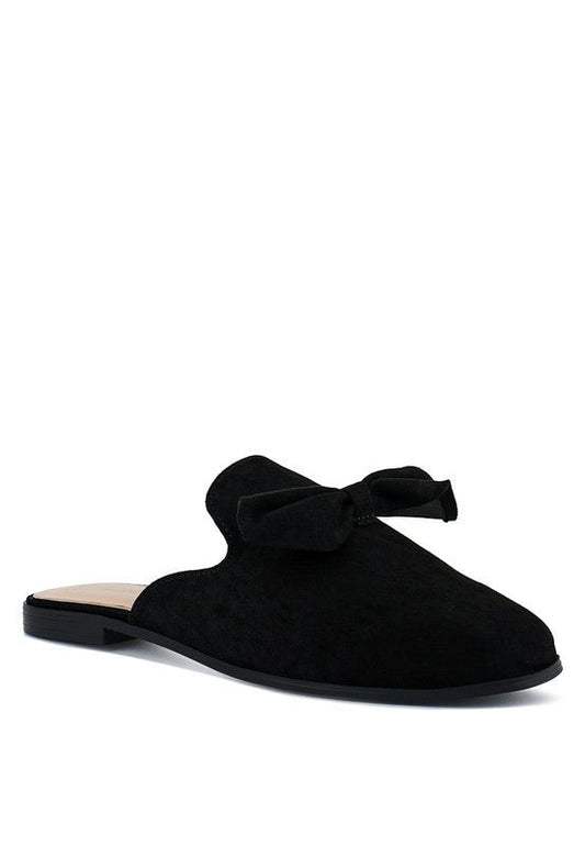 DOBOS CASUAL WALKING BOW MULES - Chaelisa's New Jammies