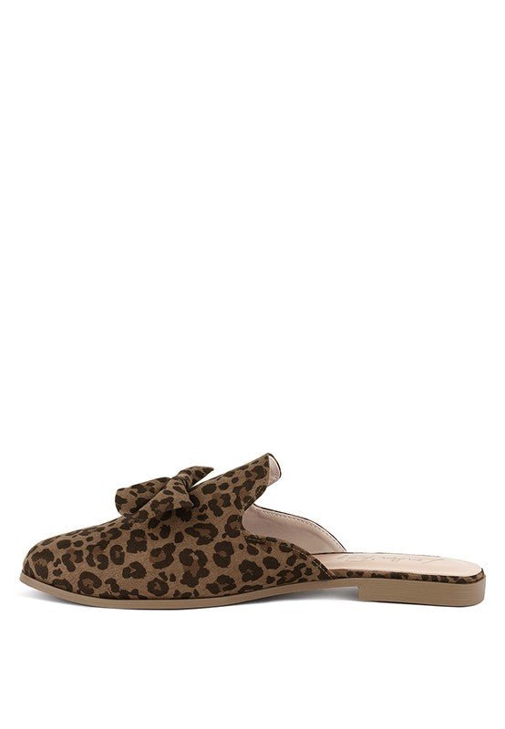 DOBOS CASUAL WALKING BOW MULES - Chaelisa's New Jammies