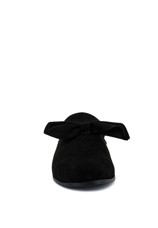DOBOS CASUAL WALKING BOW MULES - Chaelisa's New Jammies
