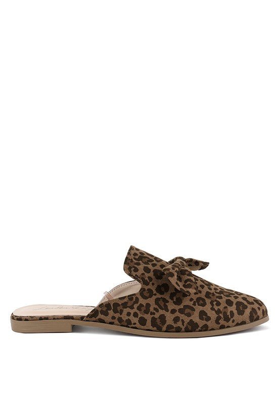 DOBOS CASUAL WALKING BOW MULES - Chaelisa's New Jammies
