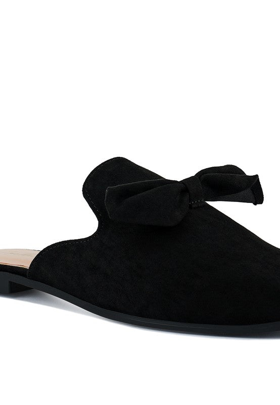 DOBOS CASUAL WALKING BOW MULES - Chaelisa's New Jammies