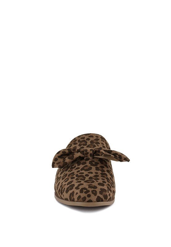 DOBOS CASUAL WALKING BOW MULES - Chaelisa's New Jammies