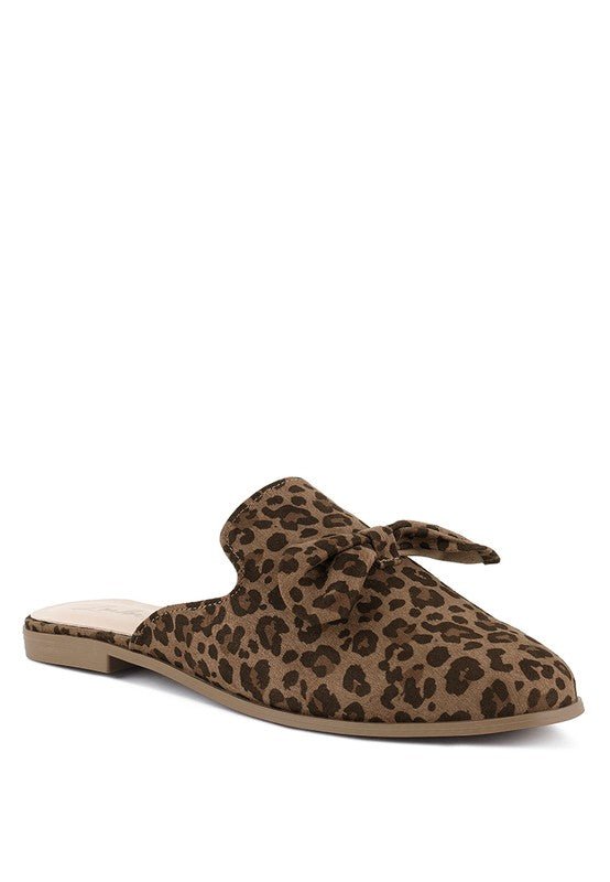 DOBOS CASUAL WALKING BOW MULES - Chaelisa's New Jammies