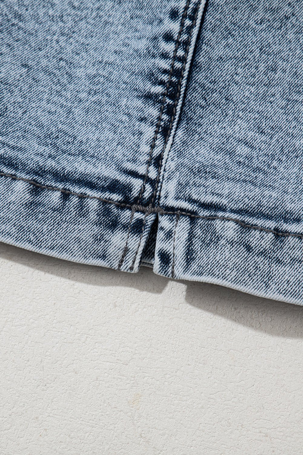 Dusk Blue Drawstring High Waist Pocketed Denim Shorts - Chaelisa's New Jammies