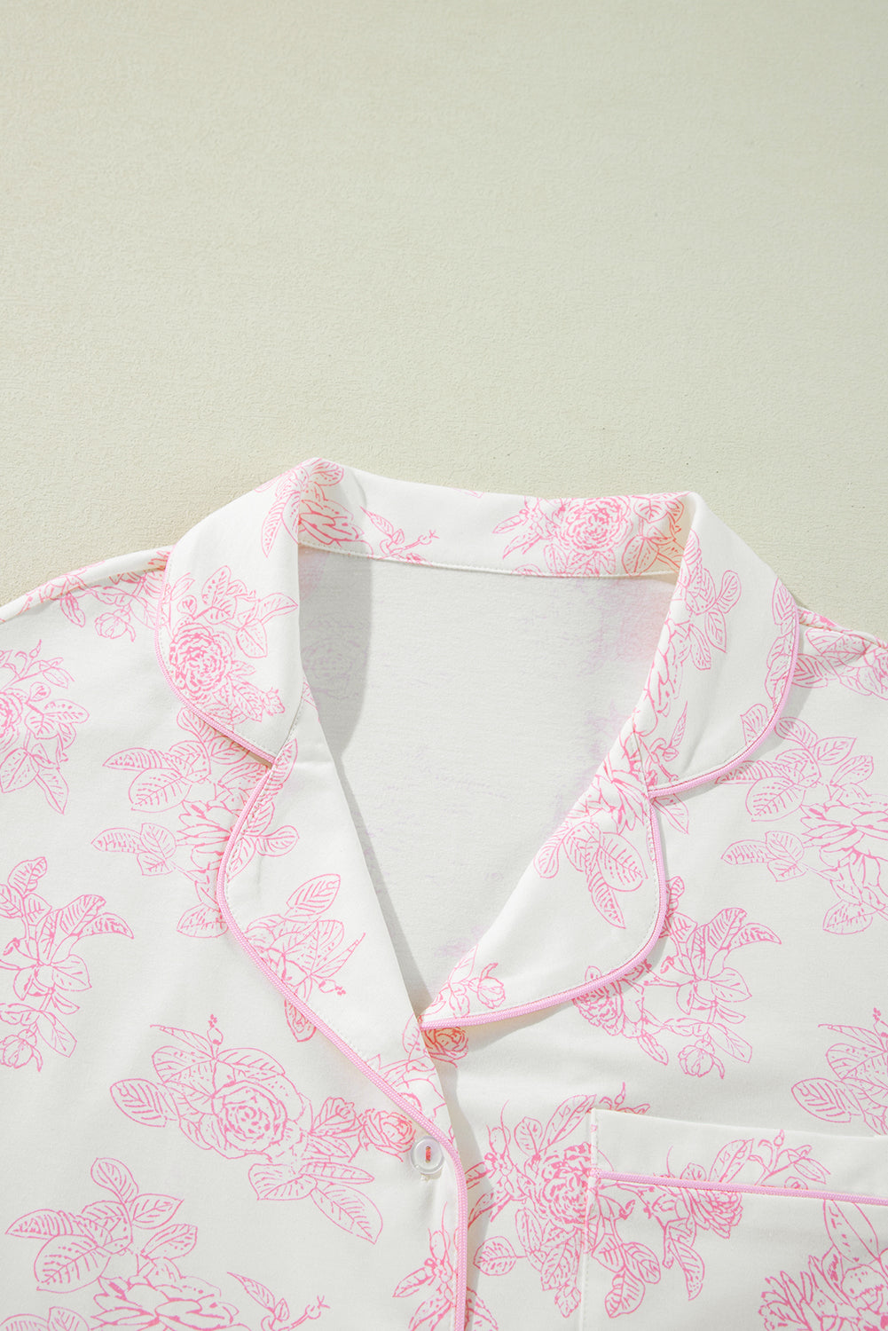 Pink Floral Long Sleeve and Pants Pajamas Set-Chaelisa's New Jammies