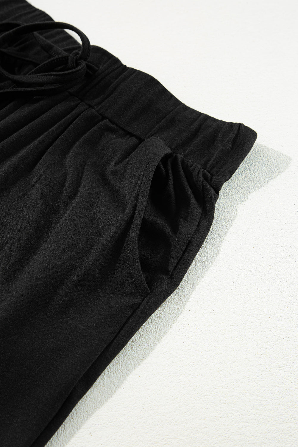 Black Split Long Cardigan and Skinny Pants Lounge Set-Chaelisa's New Jammies