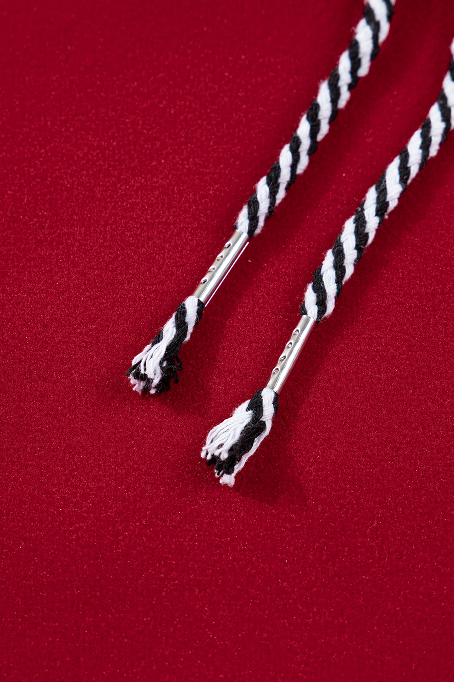 Racing Red Contrast Cuffed Drop Shoulder Zip up Tunic Hoodie