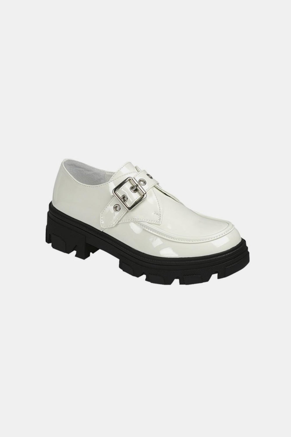 Forever Link Buckled Platform Lug Sole Loafers-Chaelisa's New Jammies