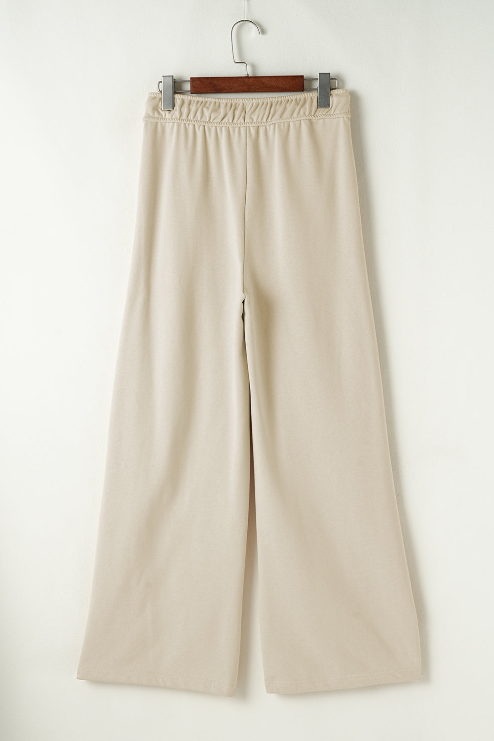Apricot Loop Drawstring Casual Wide Leg Pants-Chaelisa's New Jammies