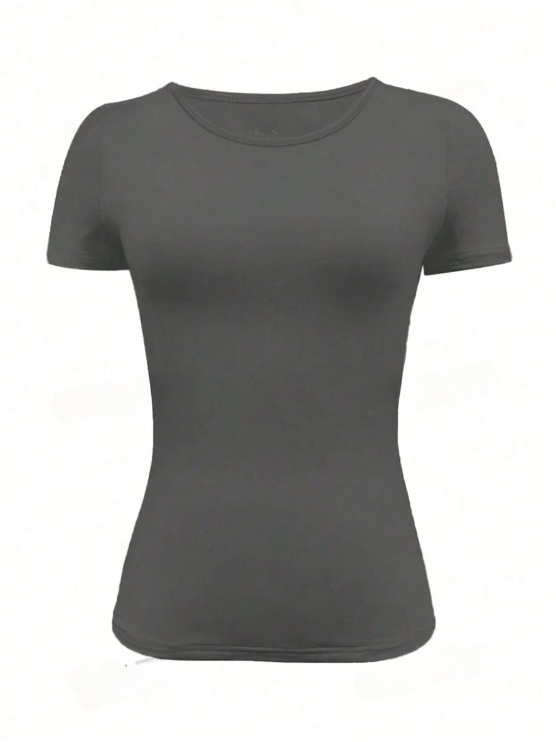 Round Neck Short Sleeve T-Shirt-Chaelisa's New Jammies