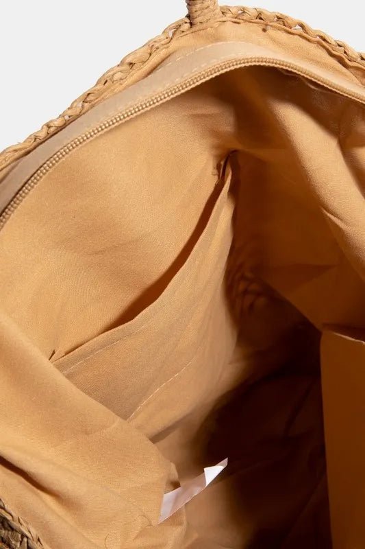 Fame Intricate Braided Tote Bag - Chaelisa's New Jammies