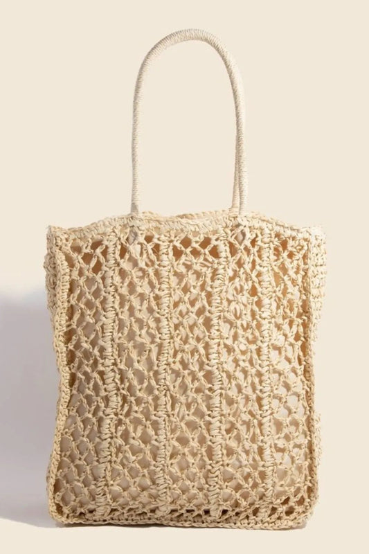 Fame Intricate Braided Tote Bag - Chaelisa's New Jammies