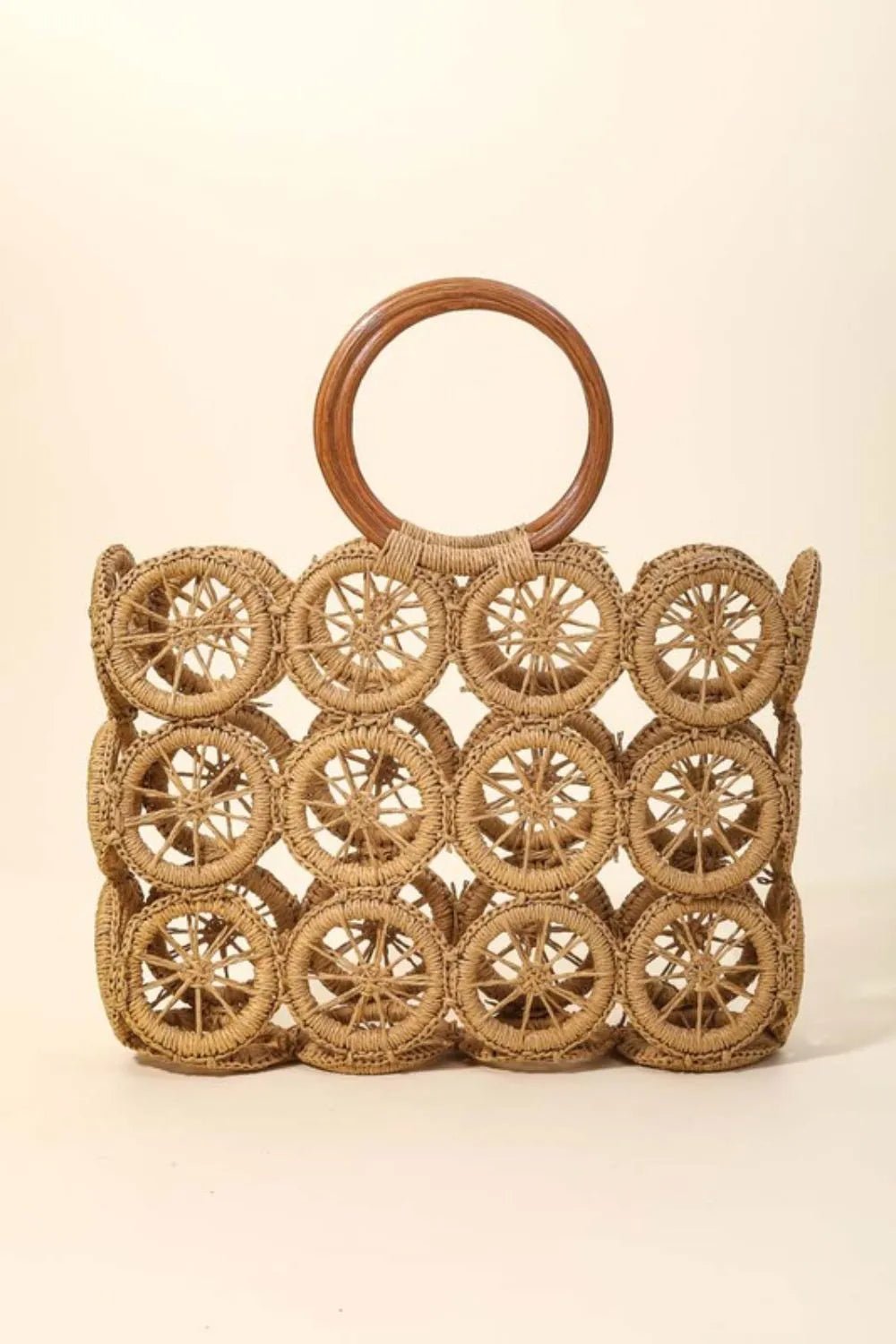 Fame Intricate Braided Wheels Handbag - Chaelisa's New Jammies