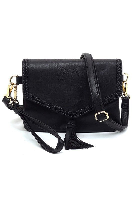 Fashion Tassel Flap Envelope Clutch Crossbody Bag - Chaelisa's New Jammies