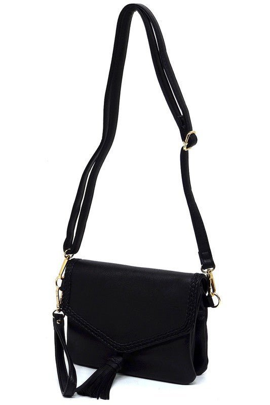 Fashion Tassel Flap Envelope Clutch Crossbody Bag - Chaelisa's New Jammies