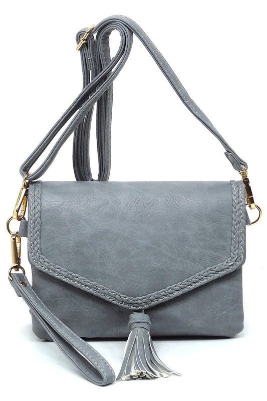 Fashion Tassel Flap Envelope Clutch Crossbody Bag - Chaelisa's New Jammies